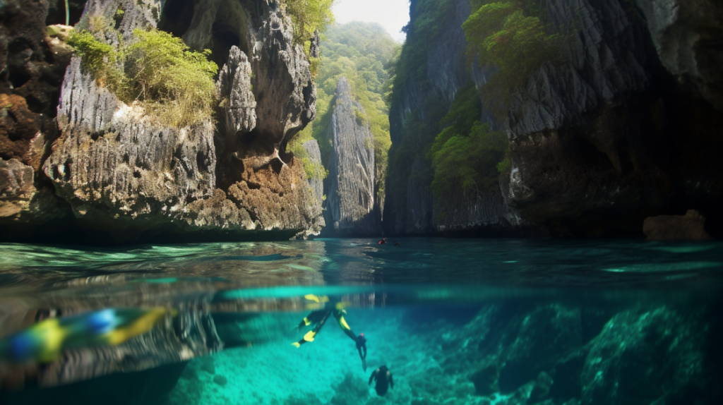 diving trip in Thailand