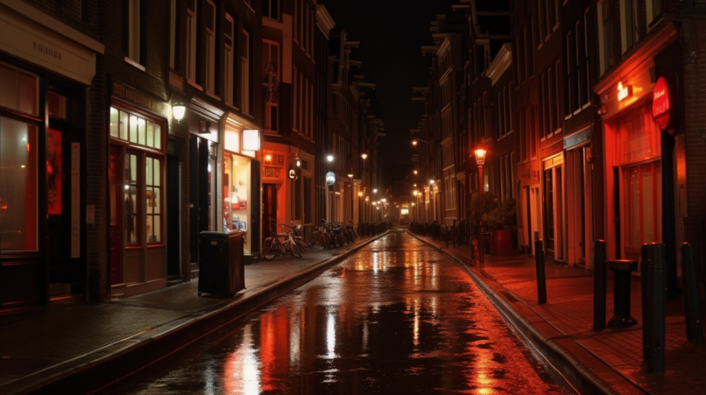Amsterdam's Infamous Red Light District